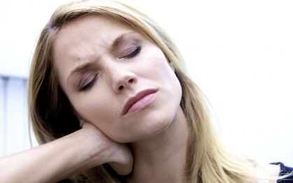 Neck pain with cervical joint disease